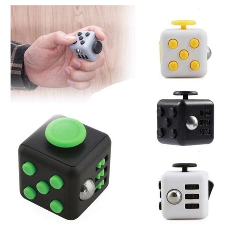 Fidget Toy Cube Cubo Mini Clicker Anti Stress Ansiedade Shopee Brasil