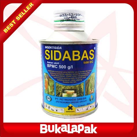 Jual Obat Pertanian Pembunuh Serangga Insektisida SIDABAS 500EC 100 Ml