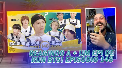 Run Bts Epis Dio Reagindo Pela Primeira Vez Youtube