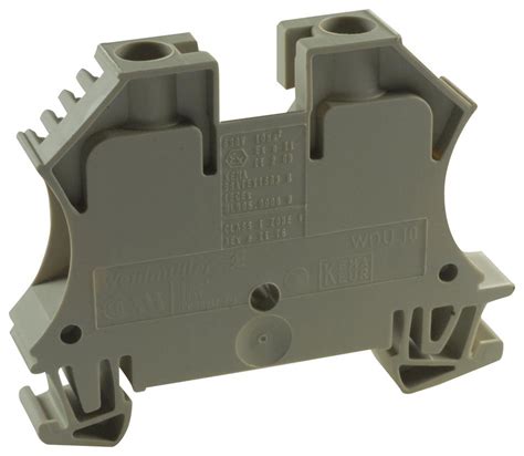 Wdu Weidmuller Din Rail Mount Terminal Block Positions