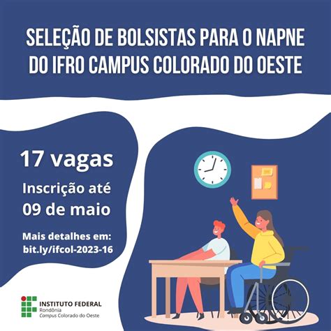 IFRO Campus Colorado Do Oeste Busca Mediadores Bolsistas Para Atender