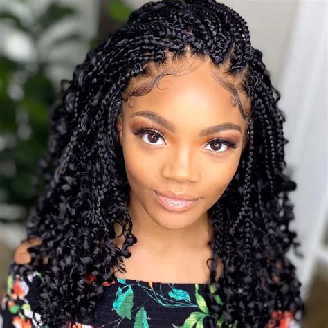 colorful queen goddess box braids crochet hair   bohemian
