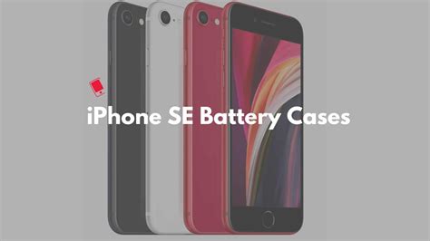 The Best Iphone Se 2020 Battery Cases Iphone Hacks 1 Iphone Ipad Ios Blog