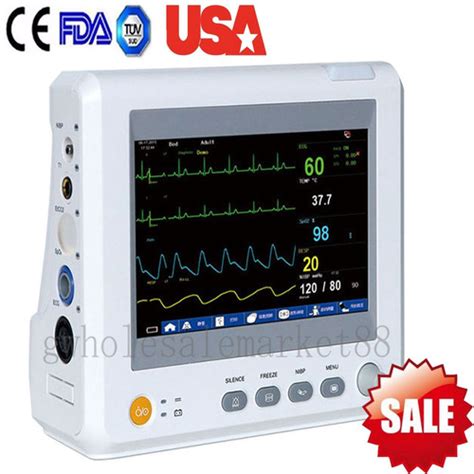 Signos Vitales Paciente Monitor Horas Par Metros Ecg Nibp