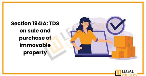 TDS On Sale And Purchase Of Immovable Property Section 194IA Legal