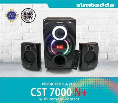 Speaker Simbadda Cst N Bluetooth Subwoofer Bass Lazada Indonesia