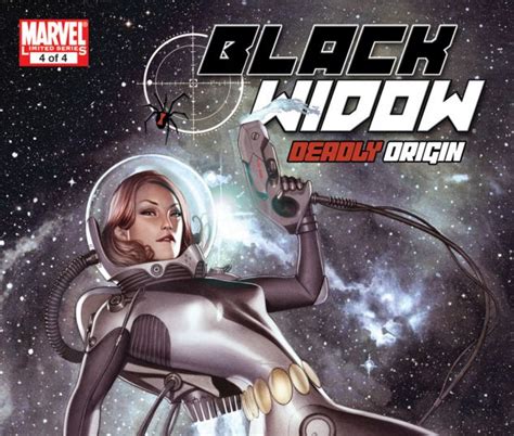 Black Widow Deadly Origin 2009 4 Comic Issues Marvel