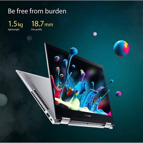 Asus Vivobook Flip 14 Tp470ea Ec511w 2 In 1 Laptop 14 Fhd Touch Display Intel Core I3 1115g4