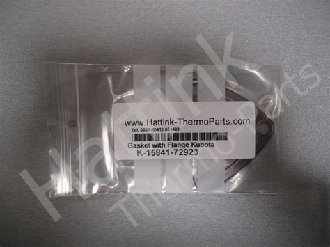 Dichtung Mit Flansch Kubota Hattink Thermo Parts