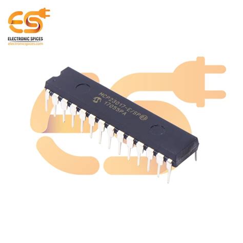 Buy Mcp I O Expander With Serial Interface Dip Pin Ic