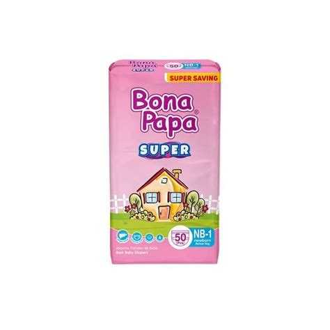 Bona Papa Diapers Plus Nb 50pcs