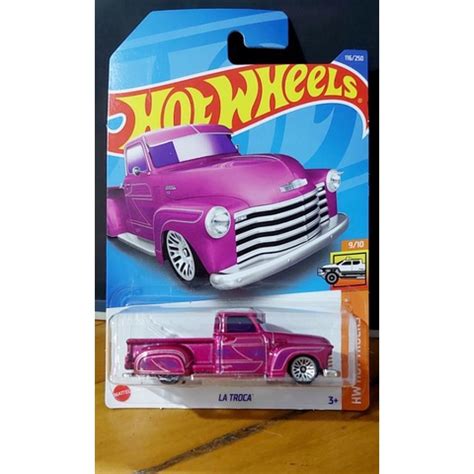 Hot Wheels La Troca Rosa Shopee Brasil