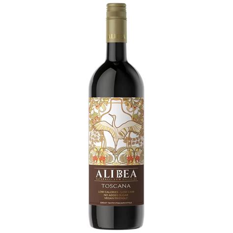 Vinho Toscana Low Carb Alibea 750ml Galeria De Vinhos Galeria De Vinhos