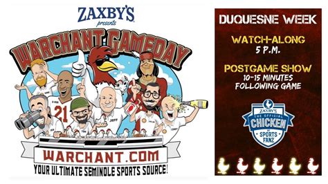 Warchant Watch Along Warchant Postgame Call In Show Zaxby S Fsu