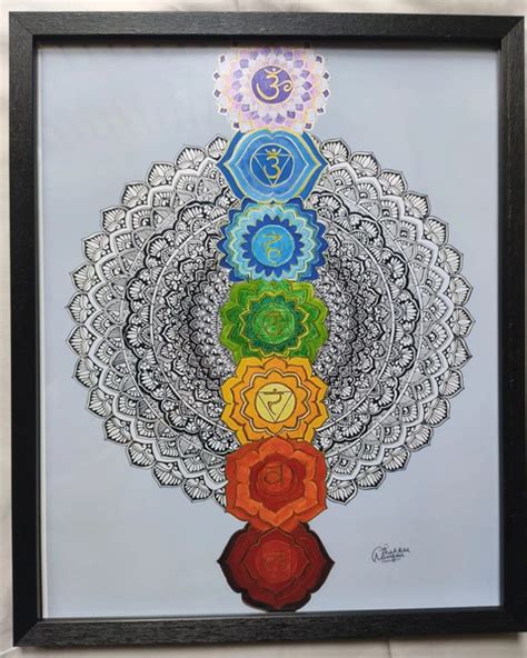 7 Chakras Mandala