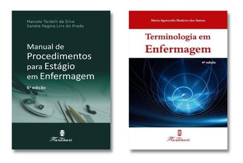 Kit Manual De Procedimentos Para Estagio E Terminologia Em Enfermagem