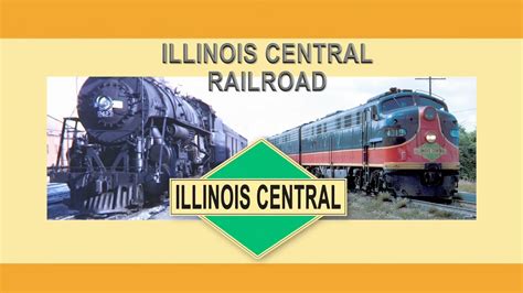 Illinois Central Railroad 1950 S 1980 S YouTube