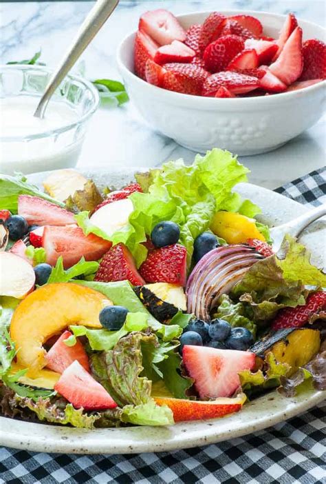 green salads  fruit mixed green salad  fruit girl heart