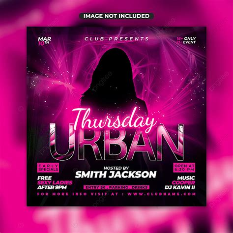 Urban Party Flyer Template Template Download On Pngtree