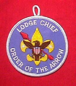 LODGE Chief OA Position Patch Order Arrow Boy Scout EBay