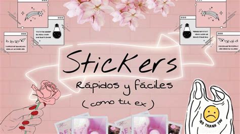 Como Hacer Sticker Super F Cil Sin Papel De Stickers Youtube