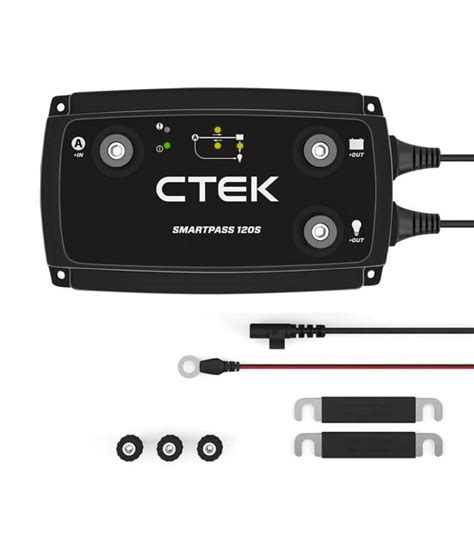 Cargador De Bater As Ctek Smartpass S Fusi N Energ A Solar