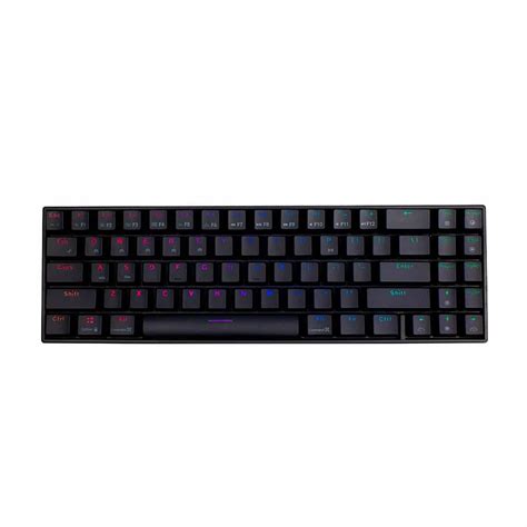 RK71 RGB 71 Key Bluetooth Mechanical Keyboard – Black Case | Flashquark