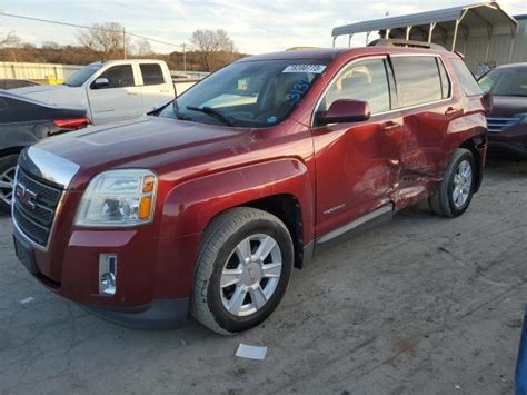 2012 Gmc Terrain Sle For Sale Tn Nashville Mon Mar 25 2024 Used And Repairable Salvage