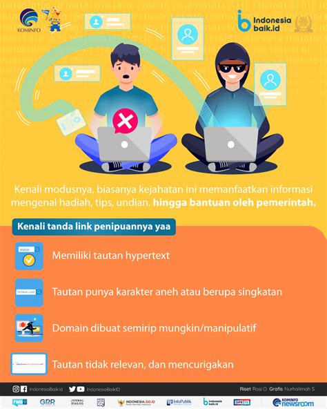 Mengenali Tanda Link Penipuan Indonesia Baik