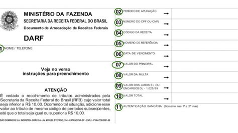 Darf Como Emitir E Pagar Veja O Passo A Passo