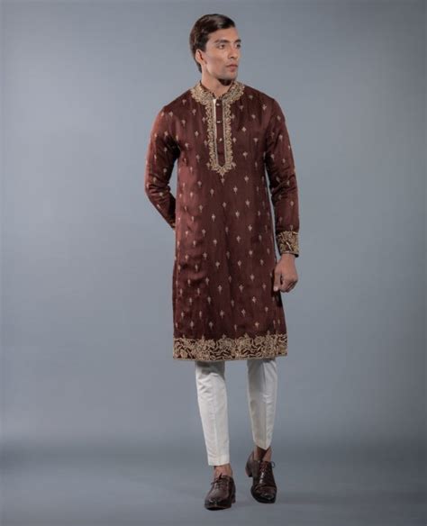 Yellow Sherwani Kurta More Mischief