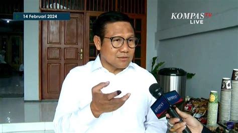 Cak Imin Mengaku Tegang Hingga Tak Bisa Tidur Cemas Ada Kekeliruan