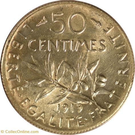 Centimes Semeuse Monnaies Monde France Troisi Me R Publique