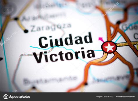 Ciudad Victoria Mexico Map Stock Photo by ©aliceinwonderland2020 379797332