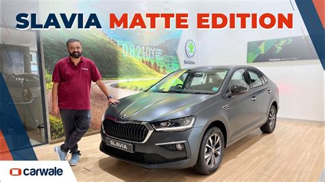 Skoda Slavia Matte Edition Price And Features Explained Detailed