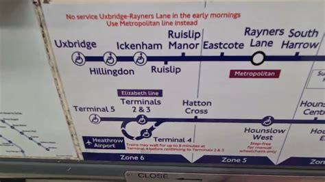 Elizabeth Line Added On The Piccadilly Line Map Youtube