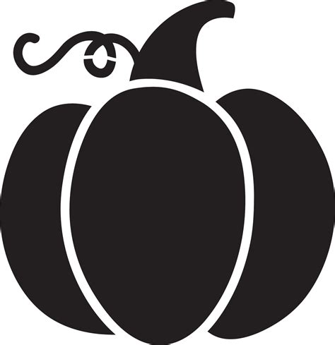 Pumpkin Spice Latte Pumpkin pie Black and white Clip art - black and ...