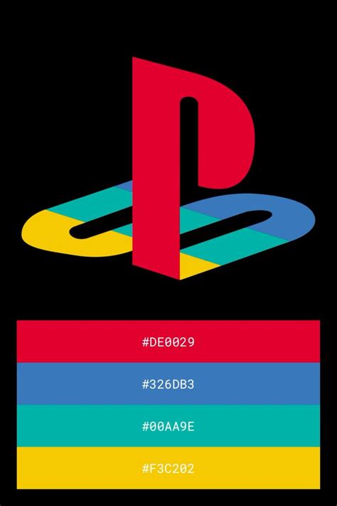 PlayStation Colour Palette | Brand color palette, Colour palette ...