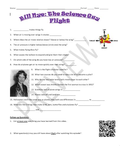 Bill Nye The Science Guy Worksheets Library