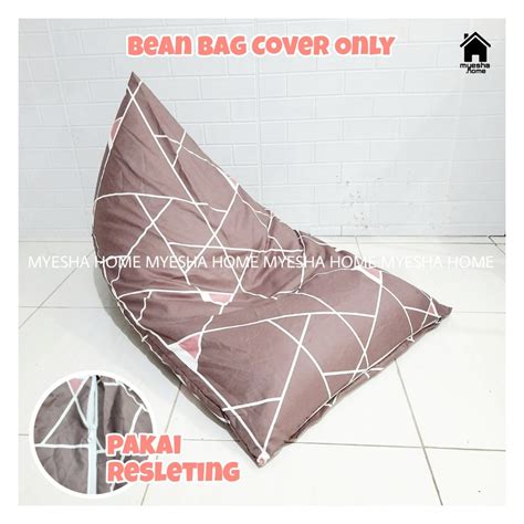 Jual Cover Sofa Bean Bag Sarung Sofa Bean Bag Triangel Shopee Indonesia