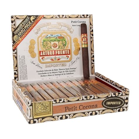 Charuto Arturo Fuente Petit Corona Maduro Caixa Na Charutos