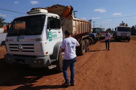 Comunica O Tchau Poeira In Cio Das Obras Em Pimenta Bueno