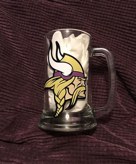 Minnesota Vikings Beer Mug Oz Mugs Minnesota Vikings Vikings