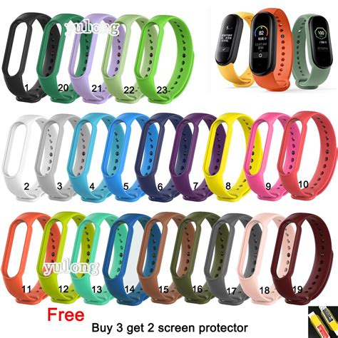 Pulseira De Silicone Xiaomi Mi Band Para Xiaomi Miband Shopee Brasil