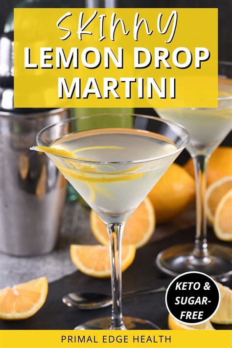 Keto Lemon Drop Martini