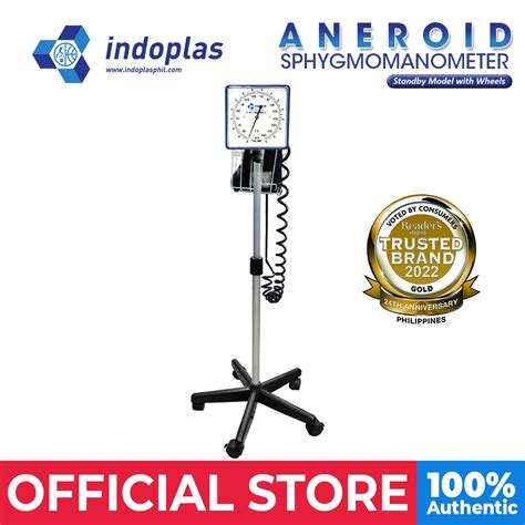 Indoplas Aneroid Sphygmomanometer Standby Model With Wheels Lazada PH