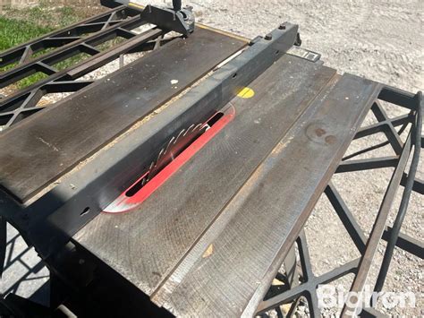 Sears Craftsman Table Saw Bigiron Auctions