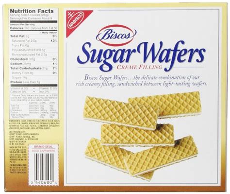 Nabisco® Biscos® Creme Filling Sugar Wafers 85 Oz Box La Comprita