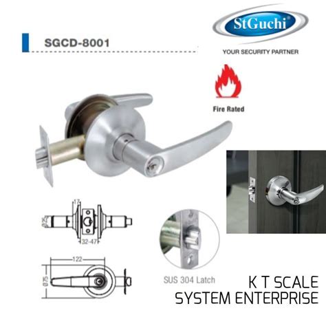 CE En 12209 Fire Rated High Security Door Mortise Lock Set For Metal