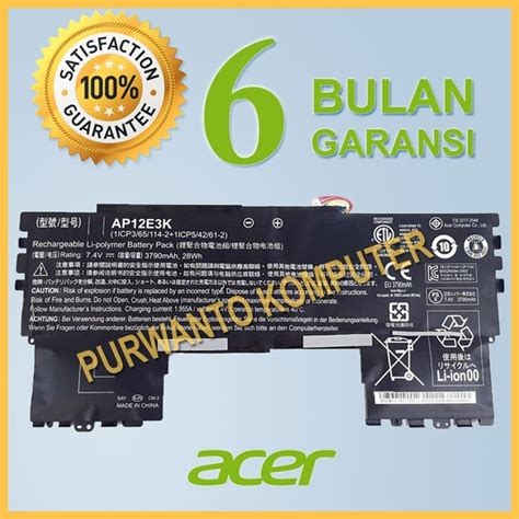 Jual Original Baterai Battery Batre Batrei Batrai Laptop Notebook Acer